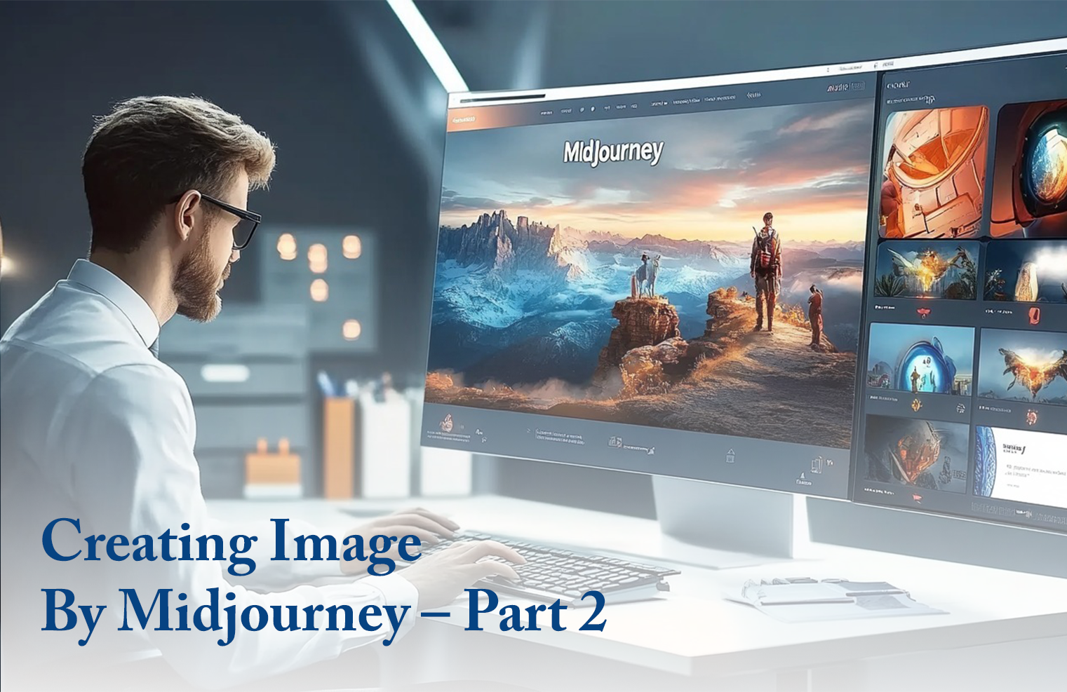 تصميم الصور باستخدام الذكاء الاصطناعي (ميدجورني) - الجزء الثاني