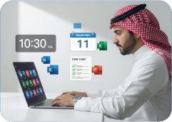 تطوير الأداء الوظيفي من خلال إتقان برامج الأوفيس وتعلم مهارات إدارة الوقت، التخطيط، وترتيب المهام.